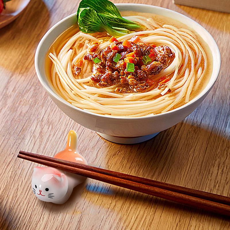 Chopstick Rest Ceramic - Держатель для палочек и палочек для
