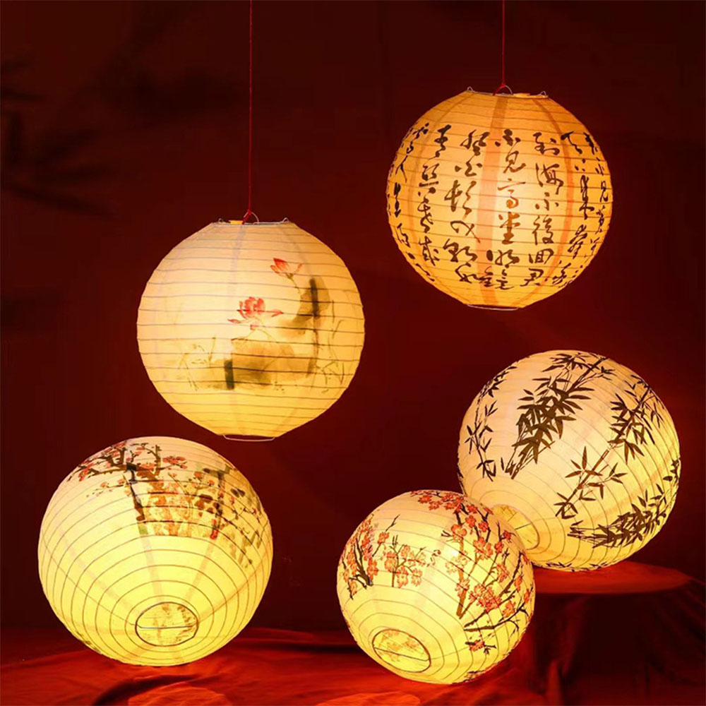 Japanese Lantern Paper - DIY восточные бумажные фонарики, оптовая упаковка,