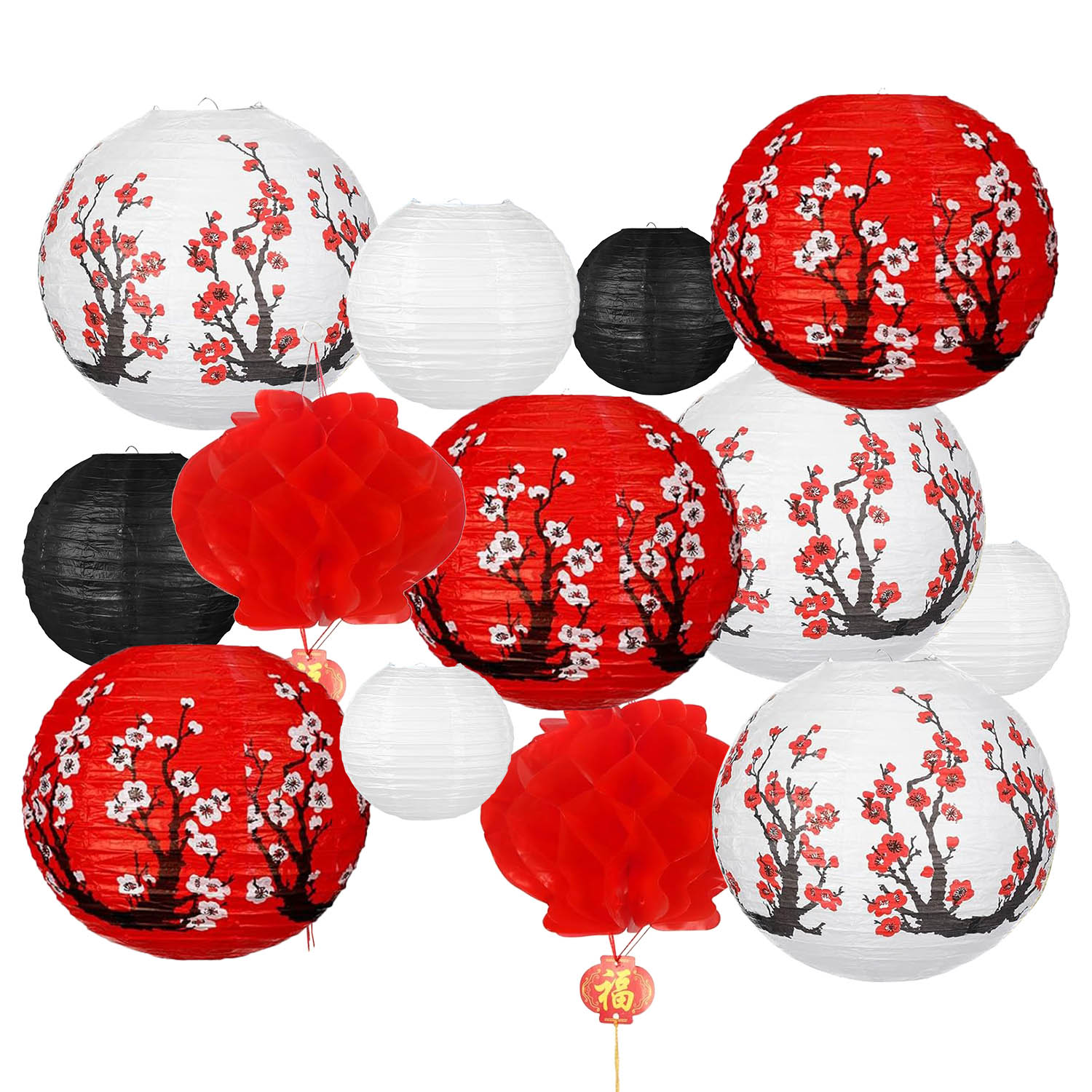 Japanese Lantern Paper - Китайские японские подвесные бумажные фонарики с
