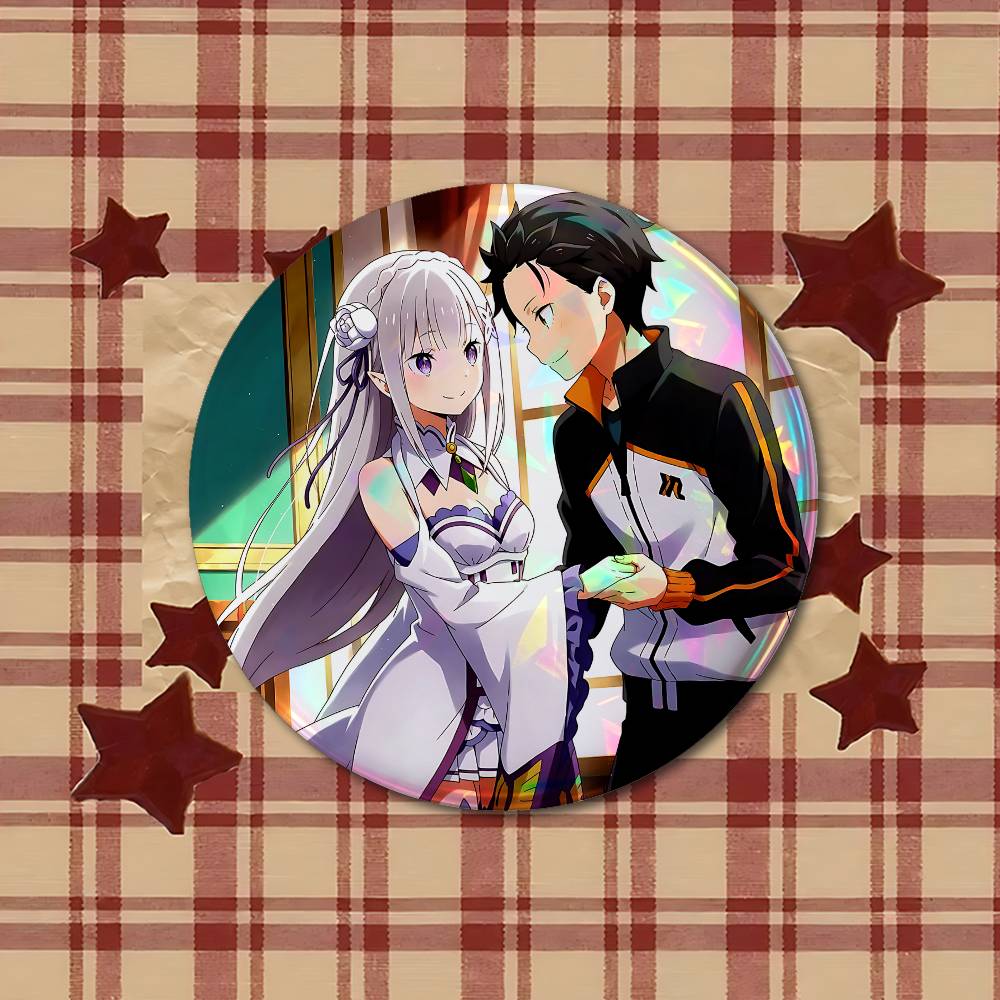 Значки «Re:Zero. Жизнь с нуля  – обзор и цена Japan Lifestyle